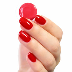 Esmalte de uñas UV Alessandro Striplac Red Paradise - Delicado y duradero - Fácil eliminación gracias a la tecnología de eliminación - Vegano y libre de crueldad animal - 8 ml