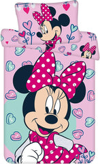 Ropa de Cama Disney, Minnie Mouse Rosa Bebé, Ropa de Cama 100% Algodón con Cremallera - Infantil Naty Shop Default Title