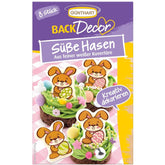 Günthart Backdecor Iepurași dulci fabricați din ciocolată albă fină Bomboane de Ciocolata Naty Shop Default Title
