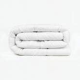 Plapuma TRAMAS+ 200 Gr/M² pentru paturi din fibre goale siliconizate - 150X220 Cm - Certificată Oeko Tex - Albă, moale, caldă, minimalistă - Pat 90 Cm Plapumi si pilote Naty Shop 150X220 Cm
