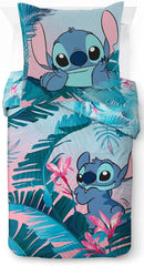 Juego De Cama Infantil Floral Lilo Y Stitch Ropa De Cama - Kids Naty Shop Default Title