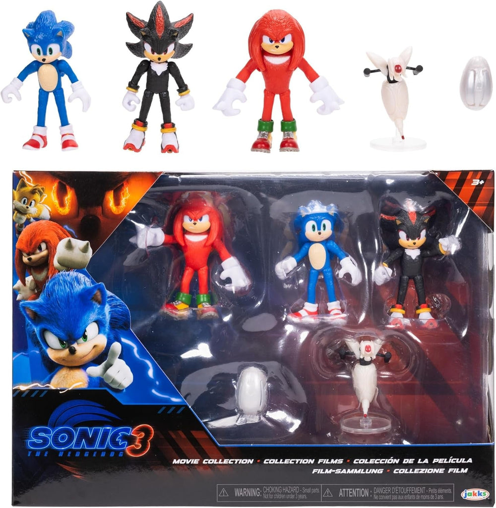Sonic 3 Movie 6 Cm Figuras de acción Multipack Figuras de acción Naty Shop Título predeterminado