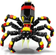 LEGO Creator 3In1 Animales salvajes: Araña sorpresa - juguete para reconstruir en figura de escorpión o serpiente - set de construcción con 3 modelos - regalo para niños y niñas a partir de 7 años 31159 Juegos de construcción Besuche den LEGO-Store