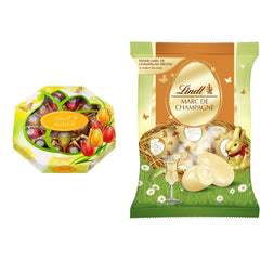 Huevos Selección Chocolate | 288 gramos | 2 x Huevos Crestados y Trufas de Chocolate | 3 x 90g | Las mejores trufas de Marc de Champagne en chocolate blanco | Chocolate de Pascua | Regalo de chocolate