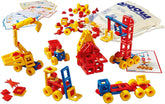 Plasticant Mobilo Konstruktions-Set I, 192 Teile - Kreatives Konstruktionsspielzeug made in Germany - bauen, spielen, lernen für Kinder 3 - 8 Jahre, Rot, Gelb, Blau
