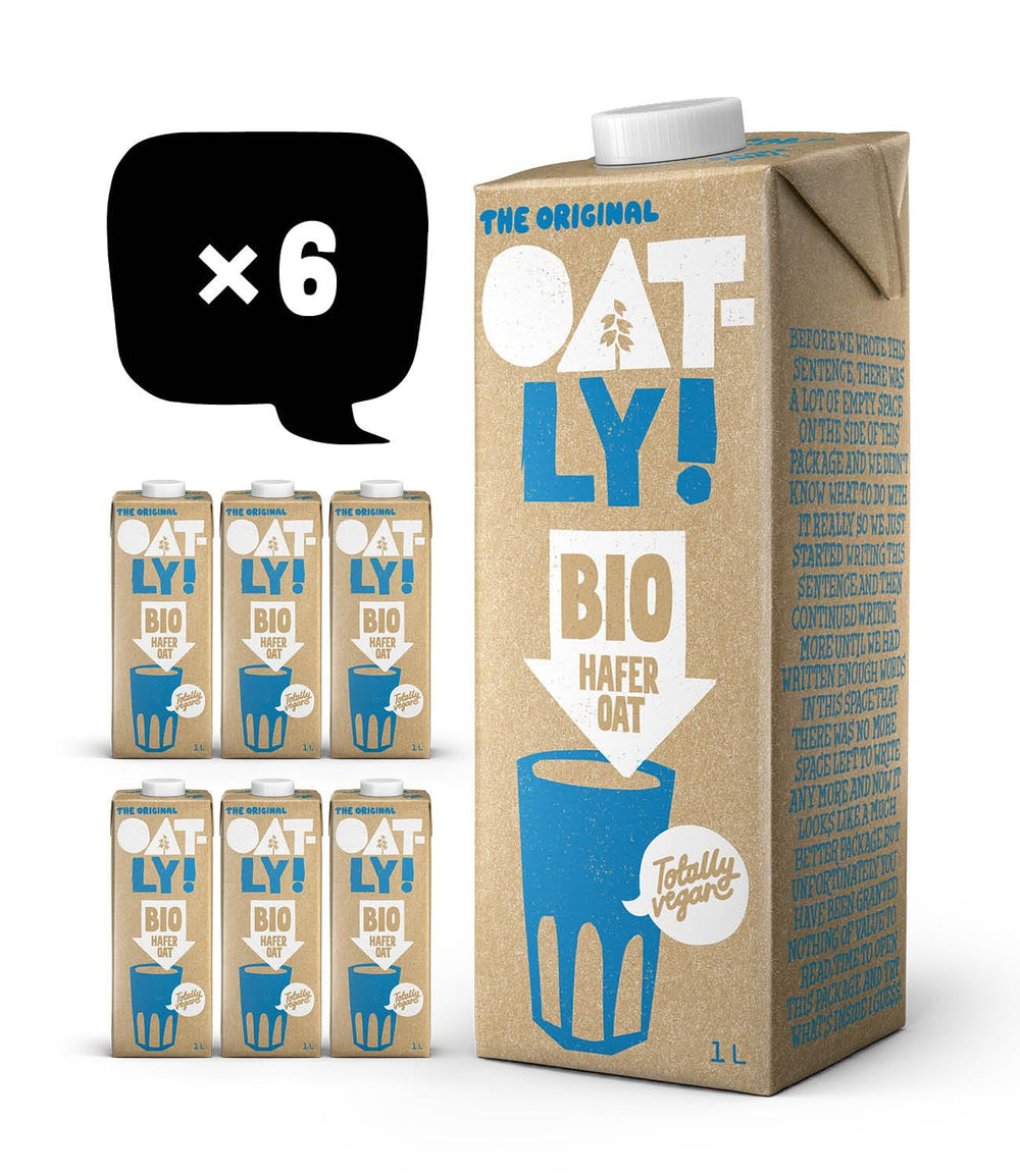 Oatly Haferdrink BIO 1L (paquete de 6)