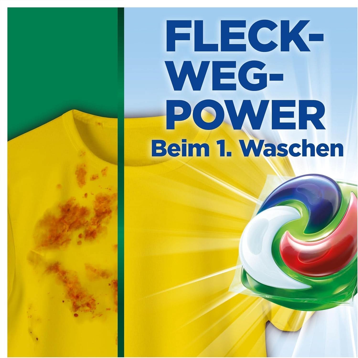 Detergent Ariel PODS All-In-1, 104 pods, detergent rufe colorate, curățenie strălucitoare Detergenti Rufe Naty Shop