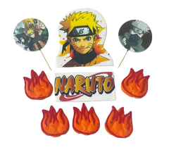 Set de 9 adornos comestibles para tartas – Naruto