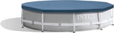 Prelată rotundă pentru piscină Intex - Prelată pentru piscină - Pentru piscine cu cadru metalic și prismatic 58108 Albastră 3 m