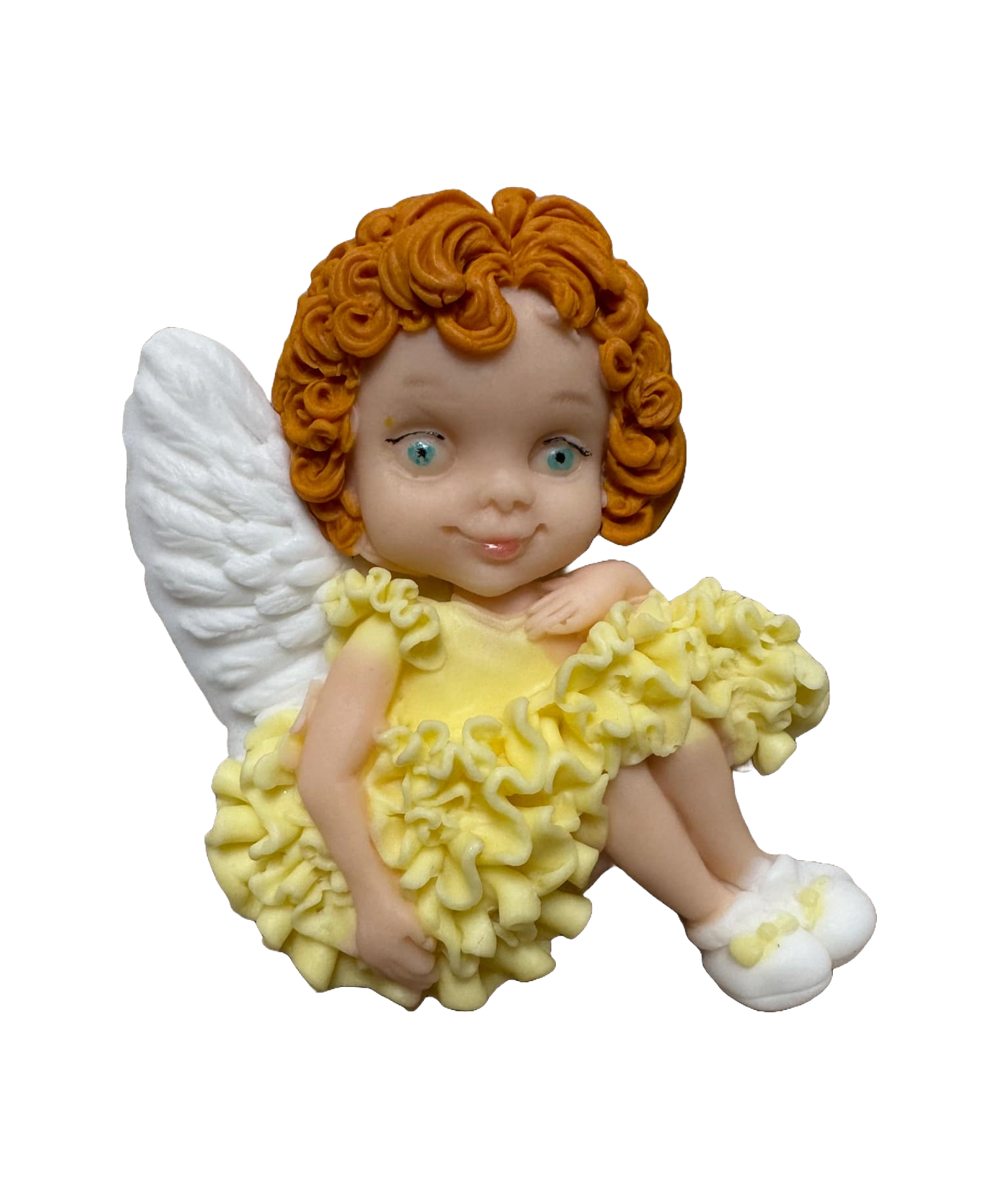 Decoratiune comestibila din zahar, Ingeras Decoratiuni din Pasta de Zahar Naty Shop