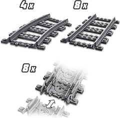 LEGO 60205 City Tracks Set de Expansión de 20 Piezas para Niños Set de Juguetes para Niños y Niñas Juegos de Construcción Besuche den LEGO-Store