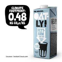 Oatly Haferdrink 1,5% Fett - Paquete con 6 (6 x 1 Litro)