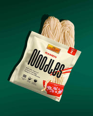 LEE KUM KEE Fideos Ramen - Ramen asiático de textura delicada y fina, el clásico para sopas ramen y platos al wok, fideos semisecos, dos raciones por paquete, multipack de 6 x 180g