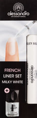 Alessandro Effect French Liner Milk White 1 paquete (1 x 5 ml + 3,2 ml)