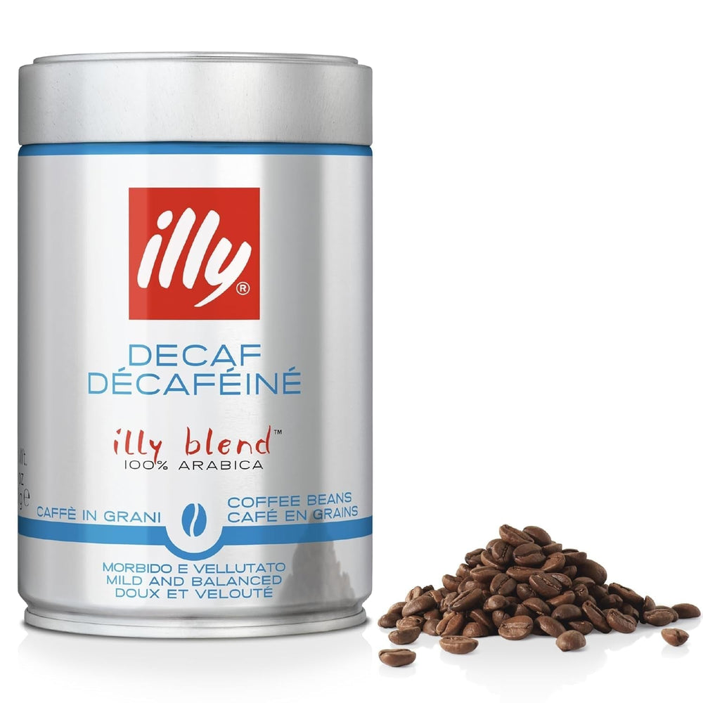 Cafea Illy, boabe de cafea decofeinizată - cutie de 250 g Cafea Naty Shop 250 grame