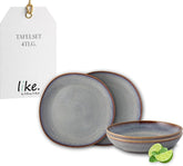 Set de masă bej Lave de la Villeroy & Boch, 4 piese, ca.