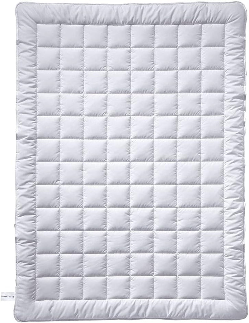 Plapumă Billerbeck Lina Superlight - Plapumă din in - 155 X 220 Cm - Plapumă de vară, plapumă răcoritoare, plapumă ușoară de vară - 70% in, 30% bumbac, alb Plapumi si pilote Naty Shop Titlu implicit