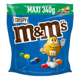 M&M'S Crispy, chispas de chocolate con núcleo crujiente Naty Shop Caramelos de Chocolate Crujientes 340G