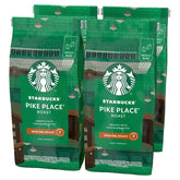 STARBUCKS Pike Place Roast, tostado medio, café entero en grano Naty Shop Café Pike Place 4 x 450 gramos