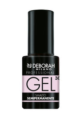 Esmalte de uñas semipermanente Milano Professional, núm. 30 Babydoll Pink Efecto Voluminizador de Larga Duración 100% Made in Italy Proporciona unas uñas intensas y brillantes 4,5ml