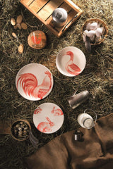 Farfurie Excelsa Flora & Fauna, ceramică, multicoloră