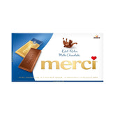 Barra de chocolate Merci crema fina, 100 gramos Naty Shop Caramelos de chocolate 100 gramos Crema noble