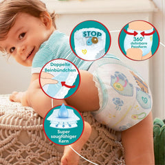 Pampers Windeln Pants Größe 5 Baby-Dry, 160 Windeln, 12kg-17kg, 360° Fit Hilft, Auslaufen Zu Verhindern Madre e hijo Naty Shop