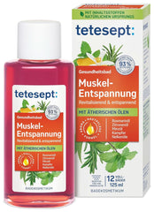 Tetesept Muskel, Aditivo de baño relajante después del esfuerzo físico, 125 ml Ducha y baño Naty Shop 125 ml Baño de relajación muscular