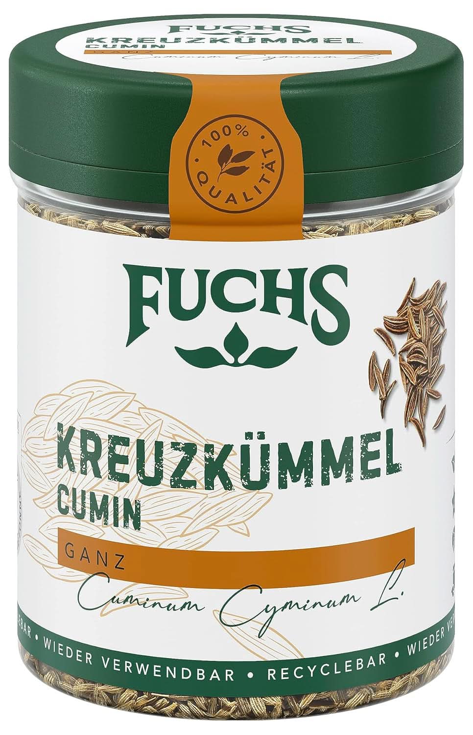 Fuchs - Comino entero, 60 gramos Condimentos Naty Shop