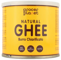 Grocer Planet Natural Ghee - Ghee clarificado 500 g para cocina cetogénica