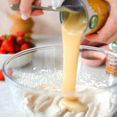 Leche de Avena Condensada Vegana Nature's Charm - Café y Postres