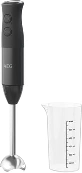 AEG mixer de tijă HB4-1-4GG / 2 lame din oțel inoxidabil incl. Mama si Copilul Naty Shop Schwarz Standard