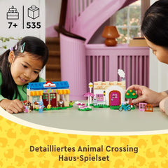 Set LEGO Animal Crossing Nook's Shop y Sophie's House, juguete creativo para niños con 2 minifiguras de la serie de videojuegos, regalo para niñas y niños a partir de 7 años 77050 Juegos de construcción Besuche den LEGO-Store