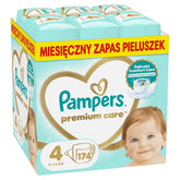 Pampers (Versión Antigua), Caja Mensual S4 174 uds.
