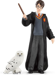 Schleich 42633 Harry Potter & Hedwig, A partir de 6 años, HARRY POTTER - Figura, 4 X 2,5 X 10 cm, Multicolor/Mareas Oceánicas Figuras de acción Naty Shop