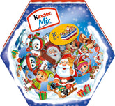 Plato navideño Kinder Mix - deliciosas especialidades de chocolate de la gama Kinder - 143g