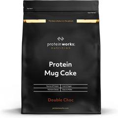 Protein Works Protein Tassenkuchen | Crema de chocolate | Este Köstliche Nachtisch es Sehr Protein- Und Ballaststoffreich| 500G Mezcla para hornear y cocinar Naty Shop Schokocreme 500 G (1Er Pack)