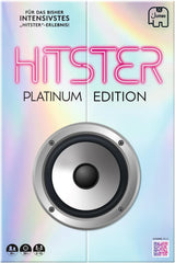 Hitster Platinum Edition: juego de música de fiesta con 500 canciones de pop, rock, hip-hop, dance y más, incluido el altavoz.