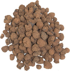 Floragard granulado de arcilla expandida 50 L - material de drenaje natural y sustrato hidropónico para macetas, tinas, plantas de interior y jardineras - previene la acumulación de agua, asegura una buena aireación