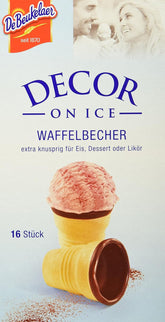 Debeukelaer Decor on Ice - Pachete de gofre, pachet de 12 (12 x 60 g)