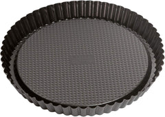 ORIGINAL KAISER Classic Obstbodenform 28 Cm, Obstkuchenform, Gleichmäßige Bräunung & Classic Mini Torteletts 6 Stück, Tartelette Förmchen 10 Cm, Tarteform Klein, Tortelettförmchen Antihaftbeschichte Moldes y bandejas para hornear Naty Shop