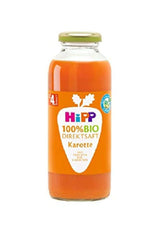 Hipp zumos 100% ecológicos multifruta con zanahoria, pack de 6 (6 x 330 ml) Naty Shop 6 x 330 ml Zanahoria