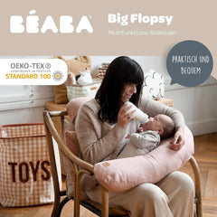 BÉABA, Big Flopsy, almohada multifuncional para lactancia Accesorios Alimentación y Lactancia Tienda Bebe Naty
