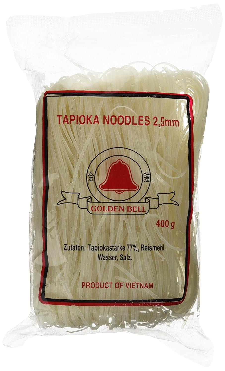 Fideos de arroz con tapioca 2,5 mm (Huû tieáu nam vang) (1 x 400 g)