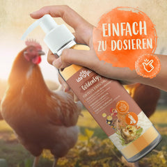 Ida Plus - GoldenEgg 200 ml - Brucheier & Federfressen reducido - Federwachstum & Federkleid apoyado - Wichtige Mineralien & Vitamine für Hühner - Beste Eierqualität bei Ihrer Hühnerhaltung