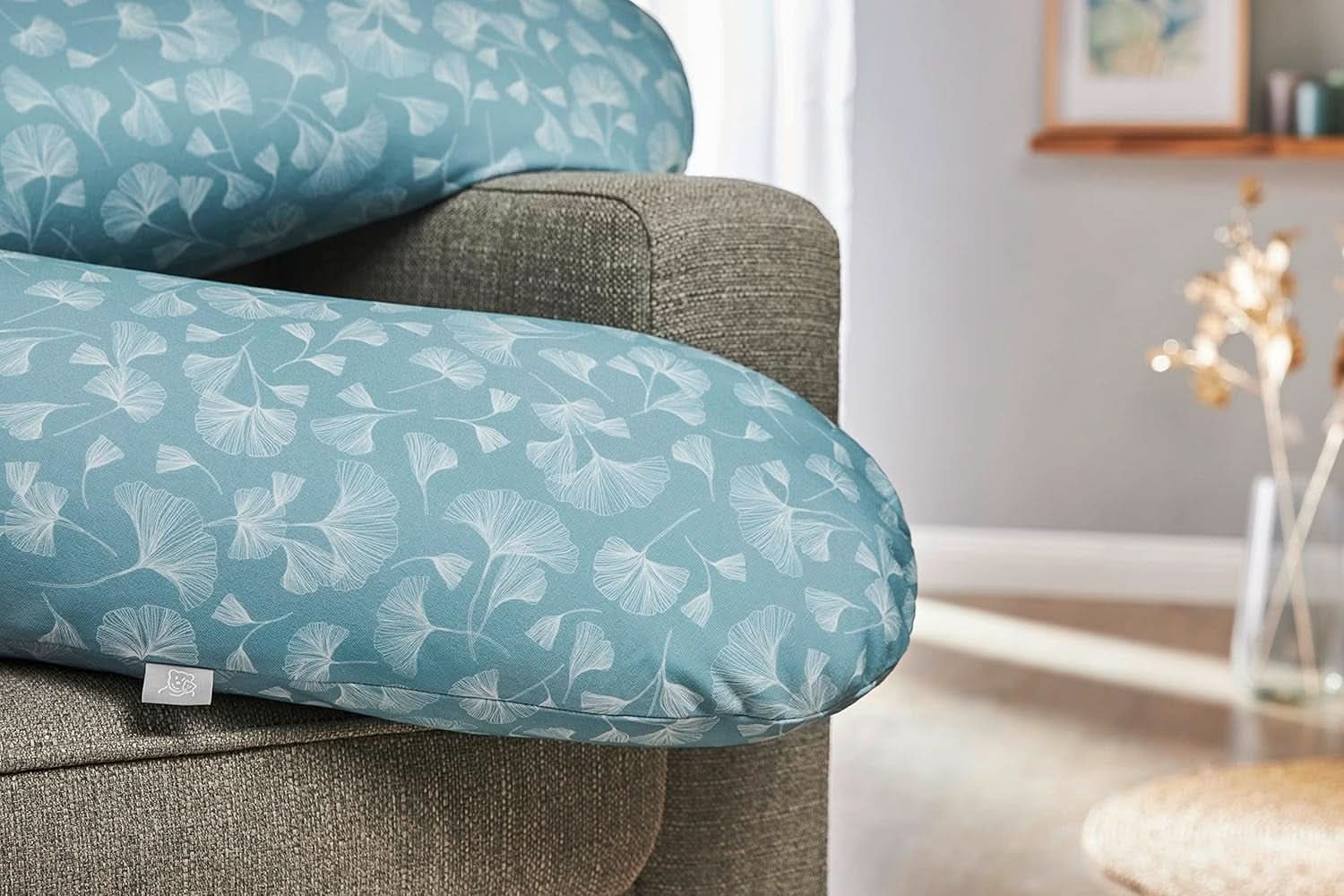 Perna Rotho Babydesign Multi (190 x 35 cm) - Hipoalergenică - Silențioasă - Pernă pentru dormit lateral - Lavabilă la mașină Accesorii Hrana si Alaptare Bebe Naty Shop