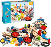 BRIO Builder 34587 Box 136 TLG. - Das kreative Konstruktionsspielzeug aus Schweden - Der ideale Einstieg in die Welt des Bauens und Bastelns - Für Kinder ab 3 Jahren