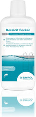 BAYROL Decalcit gel limpiador de piscinas 1 L para eliminar depósitos de cal de paredes y suelos de piscinas - Fórmula altamente eficaz - Disuelve la suciedad persistente, la cal y los depósitos metálicos