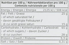 Fursecuri daneze cu unt și fursecuri cu ciocolată, Fursecuri daneze cu unt, Mix pentru biscuiți la conservă, 500 g