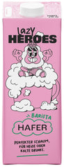 Bebida Lazy Heroes Hafer Barista - Espuma vegana perfecta sin gluten